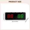 Billiards Electronic Scoreboard 26x9.5x3cm Multipurpose for Table Tennis Sturdy Practical Portable Digital Scoreboard