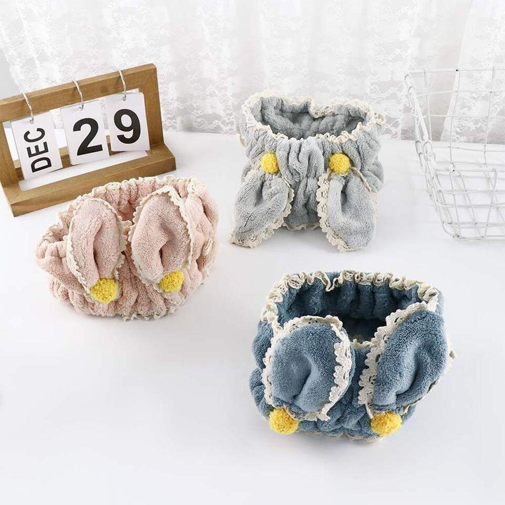 

Rabbit Ears Hair Tie Plush Head Wrap New Hair Hoop