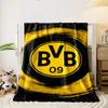 Borussia Dortmund Logo Blanket print blanket soft and cozy perfect for the living room bed sofa or a nap,gift