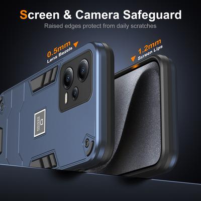 For Xiaomi Redmi Note 12 Pro+ 5G Phone Case Drop Protection Cover PC+TPU 2 In 1