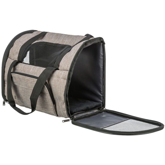 Sac À Dos Pour Chien - TRIXIE - Shiva - Brun/Beige - Polyester - Confortable Et Pratique