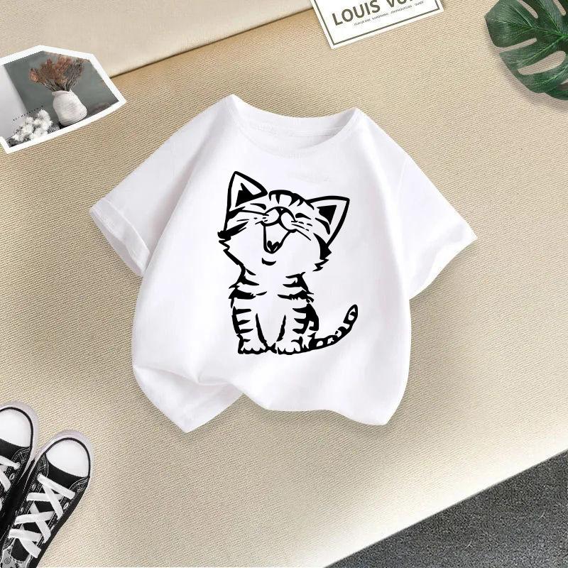 2-13J Kinder T-Shirt Eulenaufdruck Kinder T-Shirt Kinderkleidung T-Shirt Oberteile Tee Jungen Mädchen Baby T-Shirt
