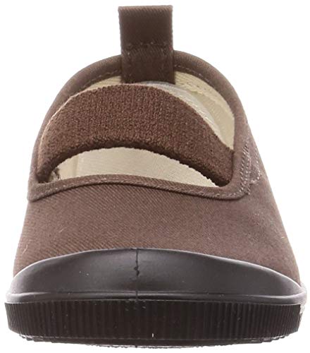Moonstar Lifestyle SKOOLER/KIDS BALLET Ballet Shoes, Made in Japan, Brown, Size 16.0 cm