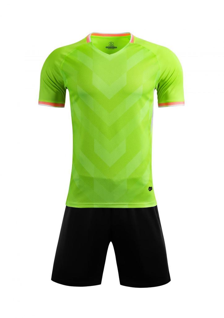 Football Jersey Set Men'S Adult Children'S Game Training Jersey Primary School Students' Short-Sleeved Football Jersey Women'S