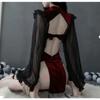 Sexy Lingerie Costumes Halloween Performance for Party Witch Vampire Cosplay Costume Cow Cosplay Anime Clothes Sleepwear Set
