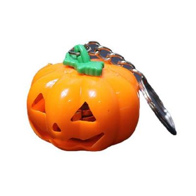 Portachiavi LED Zucca di Halloween Portachiavi Luminosi Giocattoli Jack-o'-lantern Luminescenti