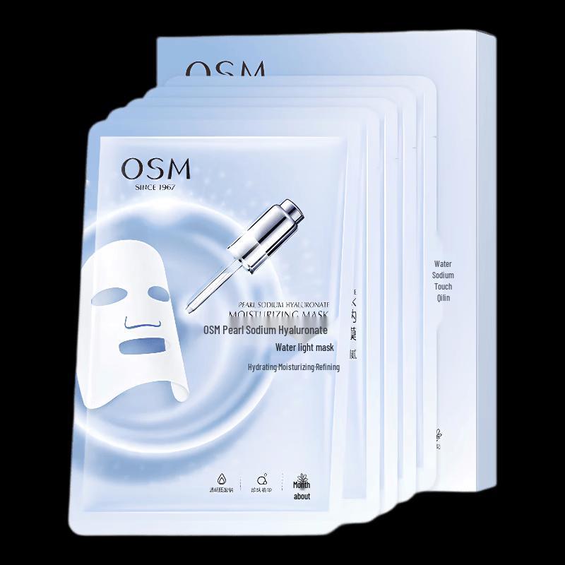 OSM Pearl Sodium Hyaluronate Hydrating & Brightening Face Mask