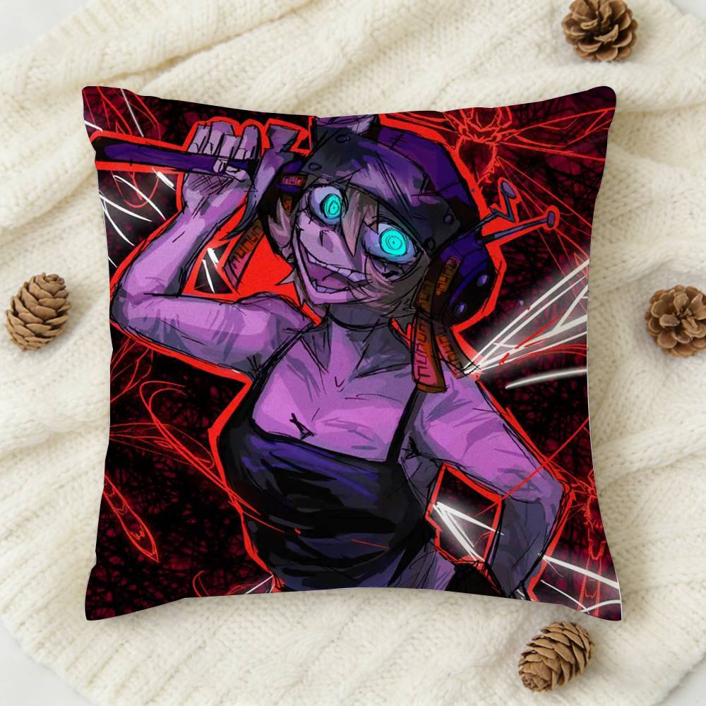 New Game PPsychoPomp Vena Doublesided Printed Square Decorative Cushion Cover for Sofa Living Room Home Decor