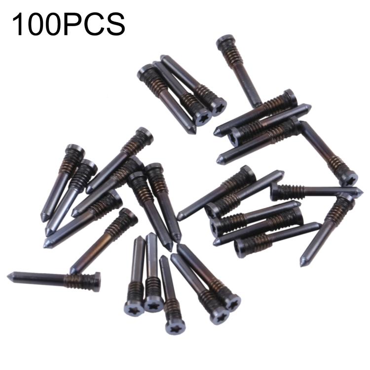 100 PCS Charging Port Screws for iPhone 13 Pro Max чёрный