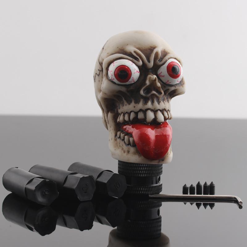 

Universal Custom Eyeless Skull Car Manual Stick Gear Shift Knob For Sedan Coupe Suv Crossover Wagon Hatchback Truck Accessories