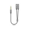 Cord AUX Earphone Adapter Micphone 3.5 mm Cable Cord Adapter Y Splitter Audio Cable Digital Cables