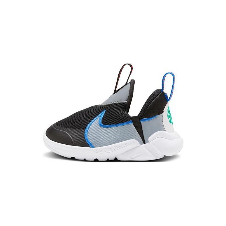 

Nike Flex Plus 2 TD Прочные Нескользящие Низкие Кроссовки Детская Обувь Черный Серый DV8998-001 22