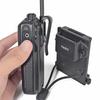 Tactical Police Radio Holder,W/MOLLE Belt Clip for Vest Walkie Talkie Molle Pouch Clip Holder for Baofeng Motorola & Kenwood HT