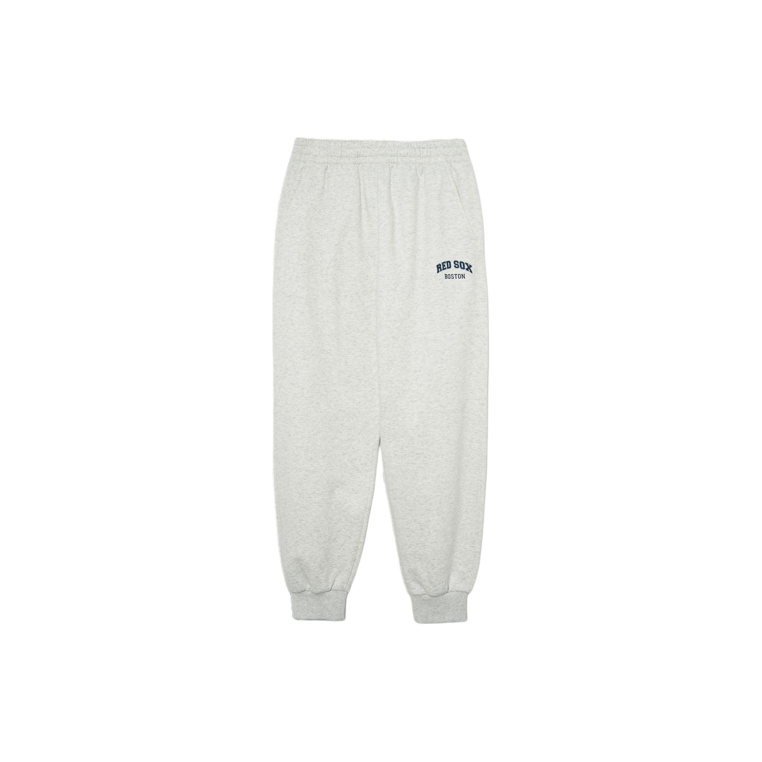MLB Casual Pants Unisex Light Gray 3APTV0236-43MGL L