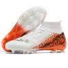 Large size Xiyin high-top football shoes men's lawn AG spikes female students competition sports shoes