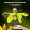 Cute Little Bee Rotating Flying Vehicle Aircraft Gesture Sensing Vehicle Flying Helicopter Lights Children's Toys