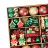 70 Pieces Christmas Ball Ornaments Set Pendant Drops, Tree Hanging Ornaments, Xmas