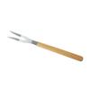 Stainless Steel BBQ Tools Set 3Pcs Oak Handle Fork Spatula Tongs Outdoor Grilling Accessories