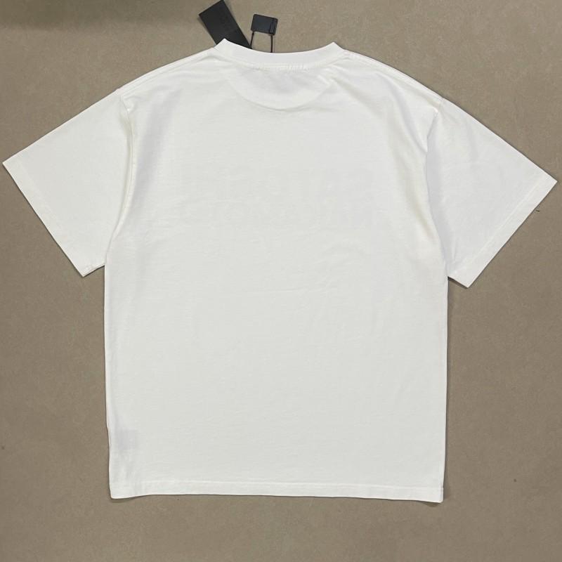 Herren Lockere Baumwolle Grafik T-Shirt Streetwear Hip Hop Vintage Gewaschenes Kurzarm-T-Shirt