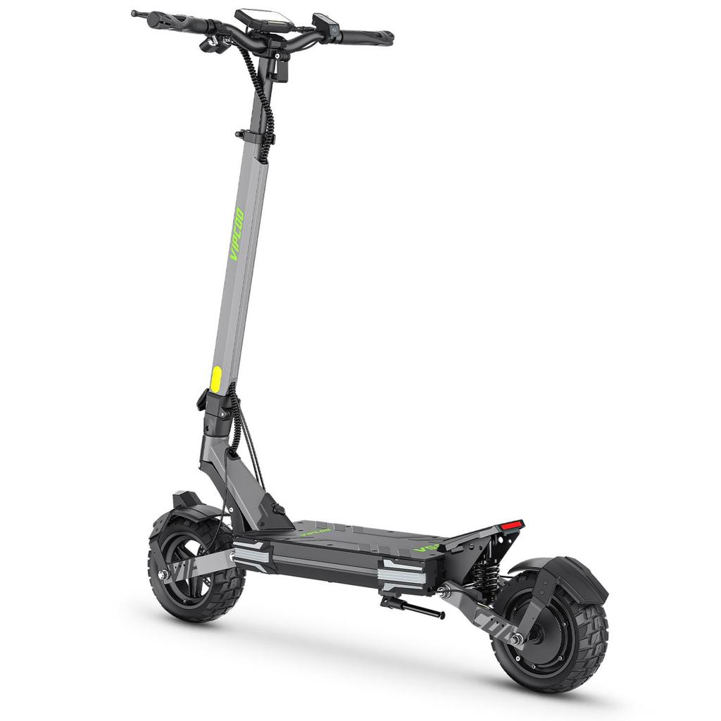 ViPCOO VC-VS6 Outdoor Riding 1000W Motor Electric Scooter For Adult 48V18.2Ah Battery 10 Inch Tubeless Tire All-Terrain E-Scooter