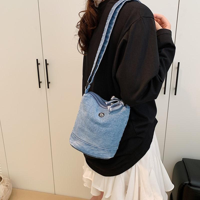 Denim Bag Student Shoulder Bag Women's Crossbody Bag Mobile Phone Bag