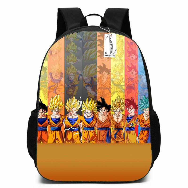 Anime Peripheral Dragon Ball Backpack Dragonball Student School Bag Wukong Polyester Backpack Backpack