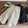 Children's Fall/Winter Cotton Pants: Casual, Windproof, Loose-Fit, Straight-Leg, Versatile Long Pants for Babies