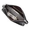 Coach Nolita 19 Heart Pendant Chain Handle Smooth Patent Leather Shoulder Bag Small Women shoulder bag Black CDY97-SVBK