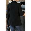 Casual Slim Fitted Women's Blazer, High-end Short Jacket for Petite Women, Spring Autumn Outerwear Suit