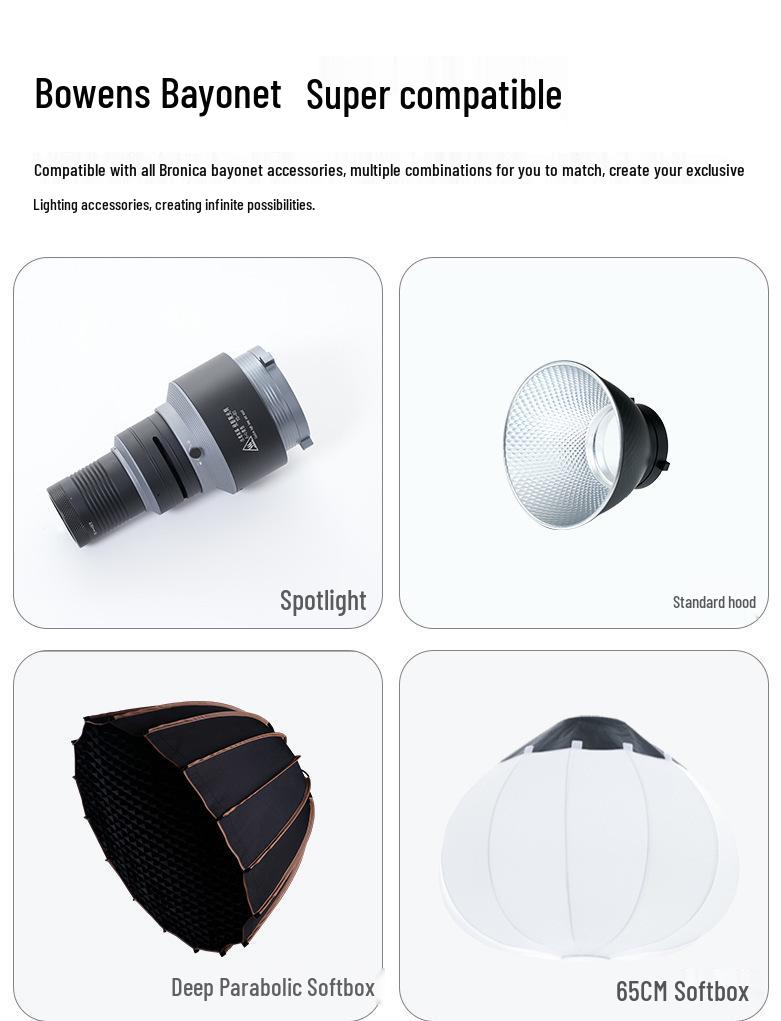 300W Yingbang LED Soft Beauty Fill Light for Photography & Live Broadcast