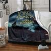 1pc Middle-earth Family Flannel Blanket Soft Warm Throw for Home, Office, Travel, All-Season Cozy Bedding GiftL1278