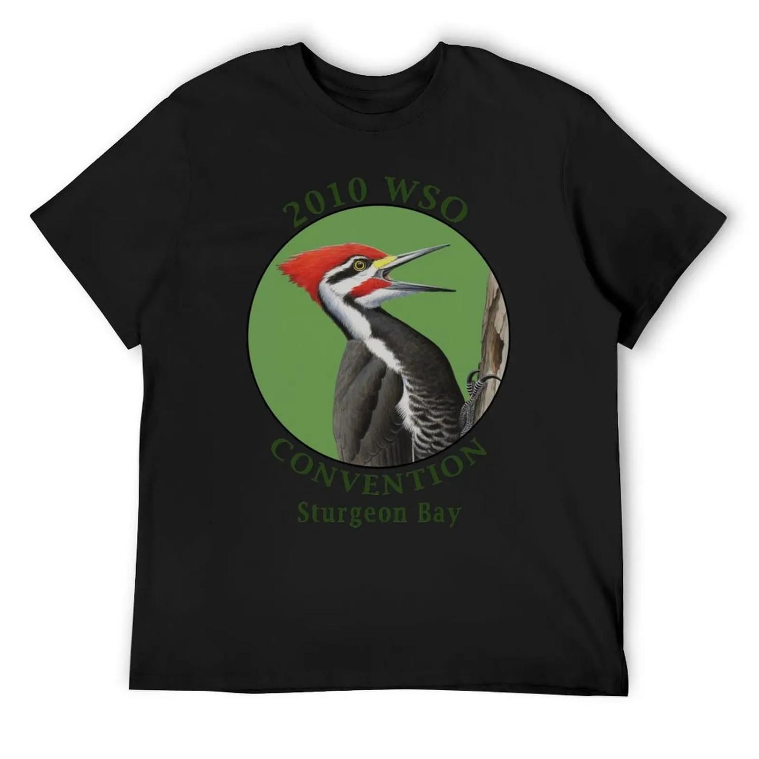

2010 WSO Convention T-Shirt plus size tops oversizeds sweat slim fit t shirts for men XXXXXL чорний
