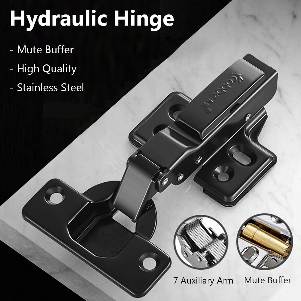 Furniture Hydraulic Hinges Damper Buffer Soft Close Home Kitchen Cabinet Cupboard Door Hardware