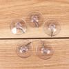 10Pcs/set Kitchen Bathroom Rubber Clear Hangers Wall Hook Suction Cup Transparent Sucker