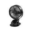 USB Rechargeable Silent Clip-on Desk & Bedside Fan - High-Power Mini Car Fan
