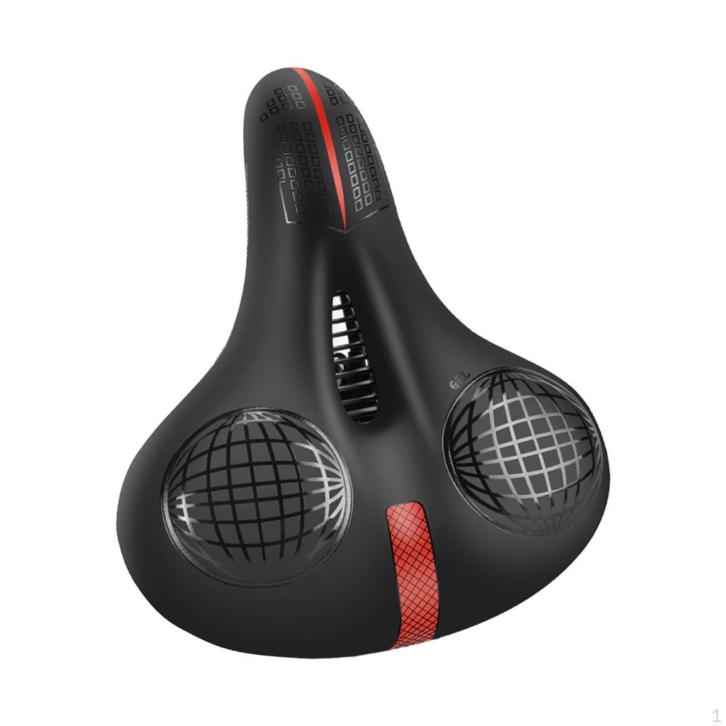 Bicycle Saddle Seat, Padded Memory Foam Comfortable
