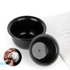 Shaving Cream Bowl Deep Design Shave Cup Plastic Container Soup Storage Bowl Sturdy Anti Slip Shaving Foaming Bowl Barber