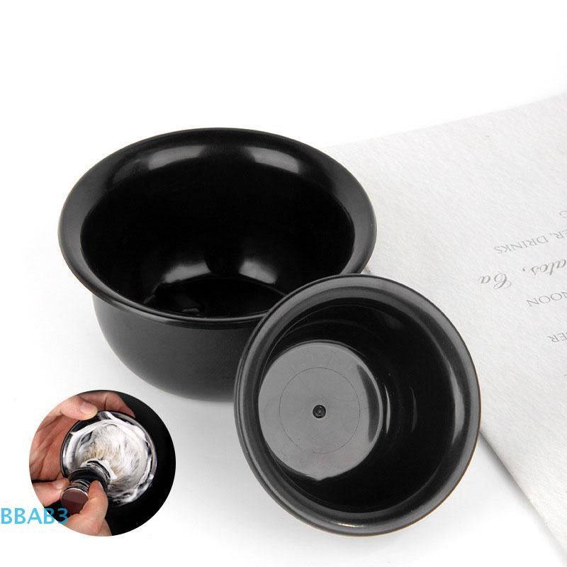 Shaving Cream Bowl Deep Design Shave Cup Plastic Container Soup Storage Bowl Sturdy Anti Slip Shaving Foaming Bowl Barber