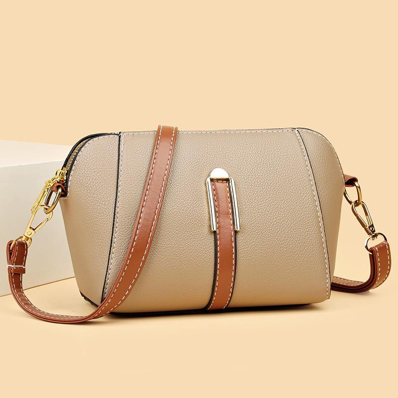 Crossbody Summer New Retro Fashion Soft Leather Trendy Bag Shoulder Small Bag Change Shell Bag