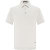 Camisa Polo Masculina EMZ de Manga Curta Antibacteriana em Mistura de Seda