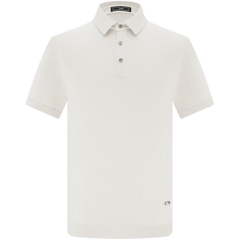 

EMZ Men s Silk Blend Antibacterial Short Sleeve Polo Shirt S