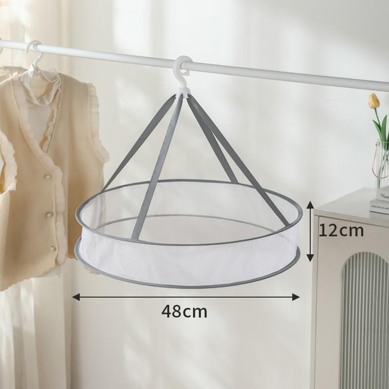 Foldable Mesh Drying Basket - Anti-Deformation for Sweaters, Wool, and Socks
