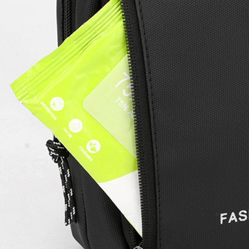 Solid Color Oxford Chest Bags Crossbody Men's Shoulder Bag Trendy Small Backpack Messenger Phone