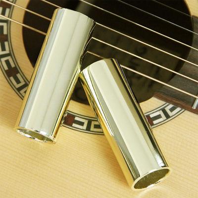 Slajd gitarowy Suwak rurowy ze stali nierdzewnej do instrumentów strunowych Ukuleleele