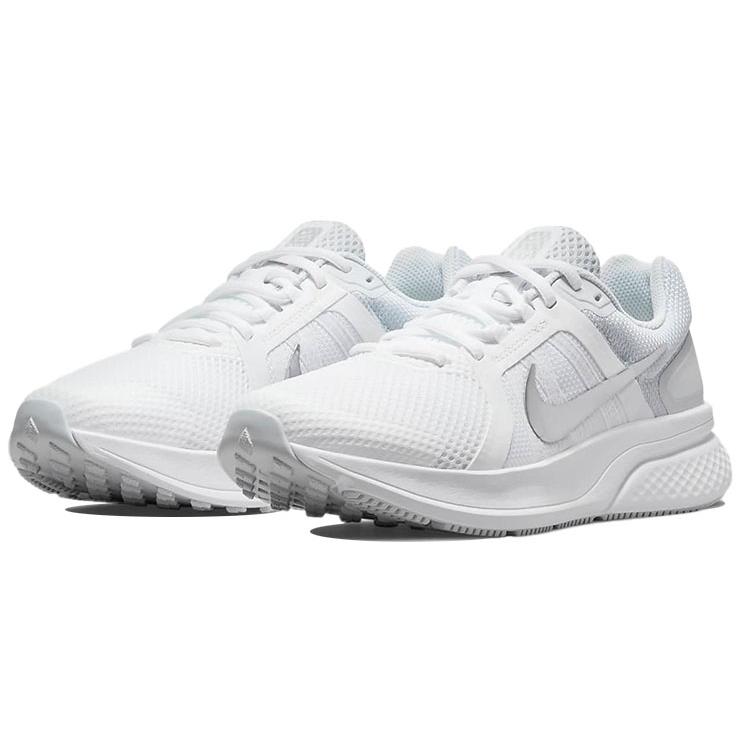 Nike Womens Run Swift 2 'White Metallic Silver' (women's sizes) White / Pure Platinum / Metallic Silver Running Shoes CU3528 105
