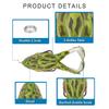 Fishing Baits Frogs Topwater Swimming Lures Realistic Frogs Lures Soft Baits Fishing Lures for Freshwater Saltwater