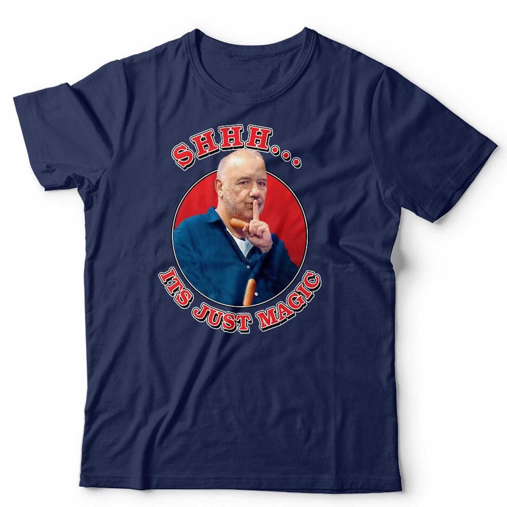 Bob Mortimer TShirt Shhh Its Just Magic Unisex Funny Magic Show Magician S