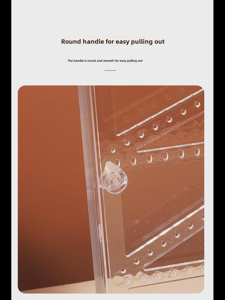 Akrilik Toz Geçirmez Kolye Saklama ve Sergileme Standı