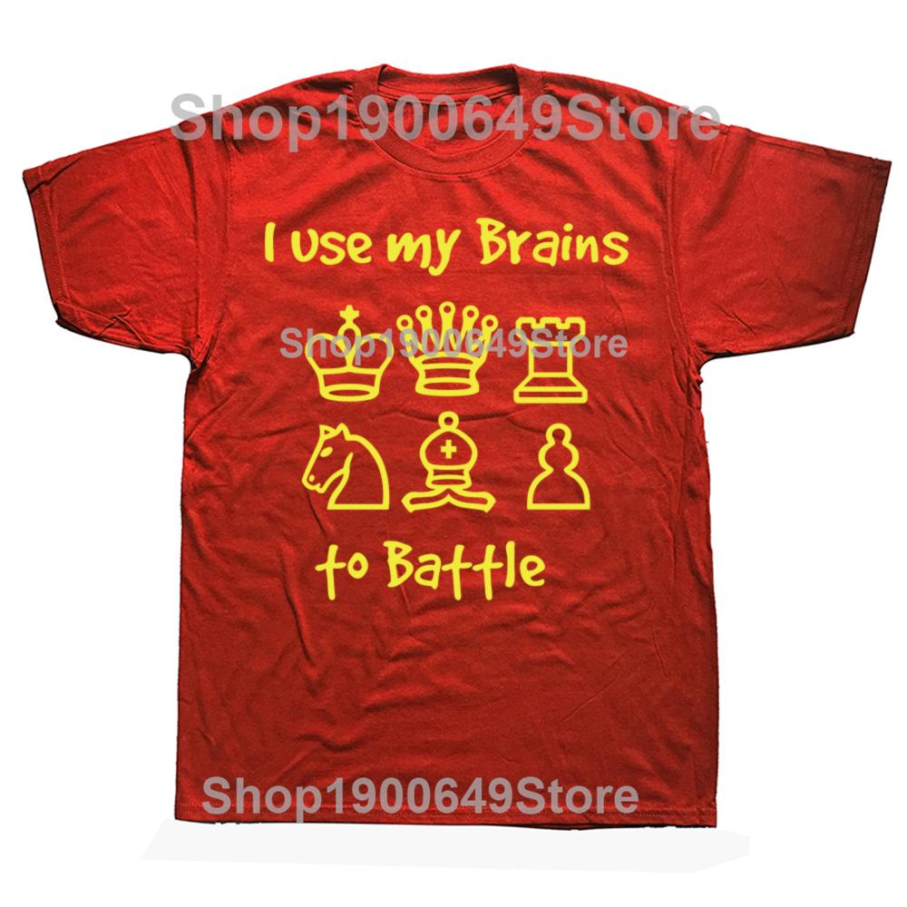 

Funny Queen Chess Grandmaster King Geek Graphic Tshirts Men Fashion Casual Tshirt 100 Cotton Loose Oversized T Shirt Summer S