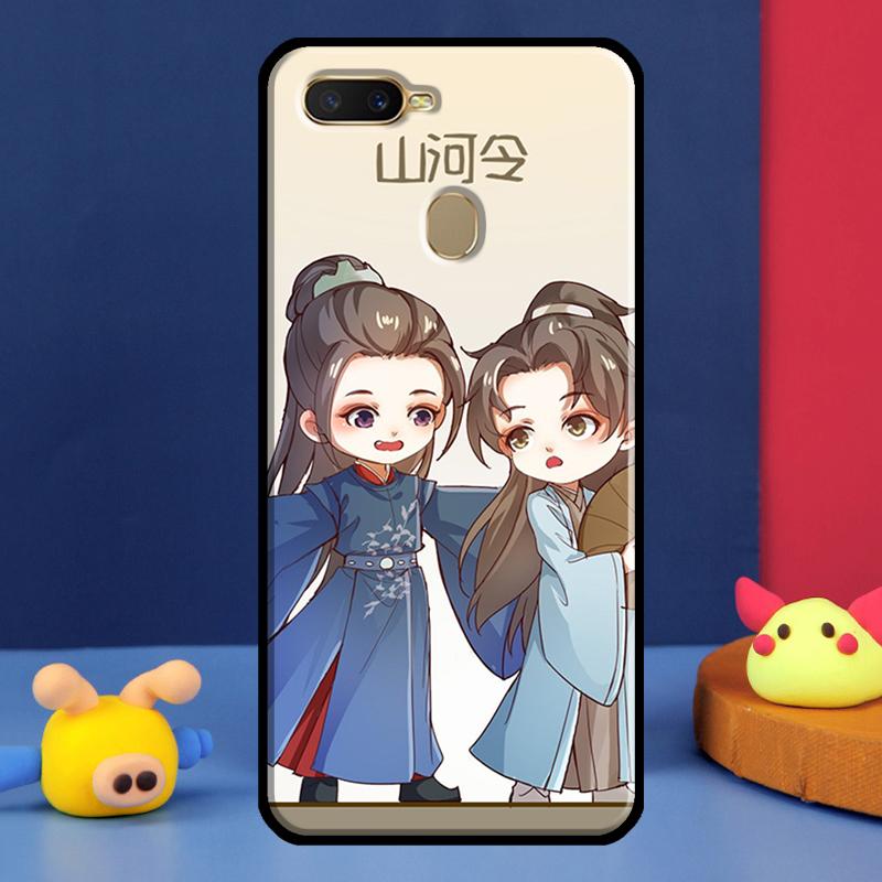 Word of Honor Shan He Ling Case For Oppo A98 A78 A58 A15 A16 A17 A5 A9 A91 A52 A72 A76 A96 A74 A94 A54 S A57 A77 Cover